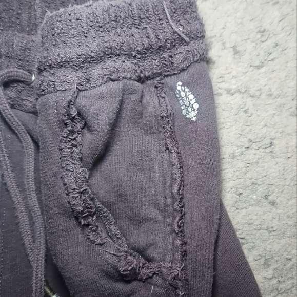 Free People Movement Womens Brown Embellished Jogger Pant XS - Picture 6 of 11